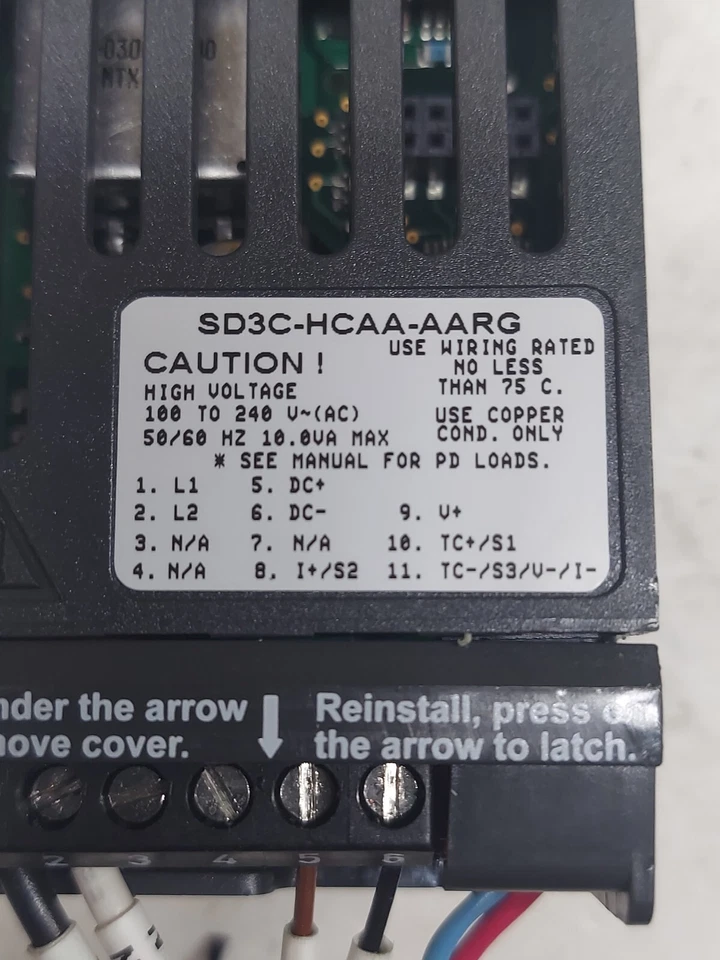 Watlow SD3C-HCAA-AARG Process Temperature PID Controller 100-240VAC, 6PC AVAILAB - Image 4 of 4
