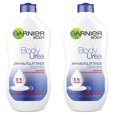   Garnier Body 5% Urea Bodylotion 24H Intensiv Feuchtigkeitscreme 2x 400 ml  