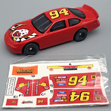 Hot Wheels 1998 McDonald's Taurus Race Car #94 w/ Sticker Sheet Red Diecast 1/64