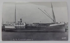 Steamship Steamer CAPASTRANO real photo postcard RPPC