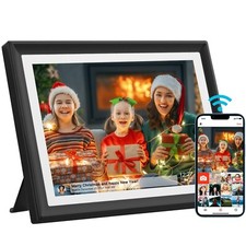 32GB Digital Picture Frame, 10.1-Inch WiFi Digital Photo Frame with 1280x800 ...