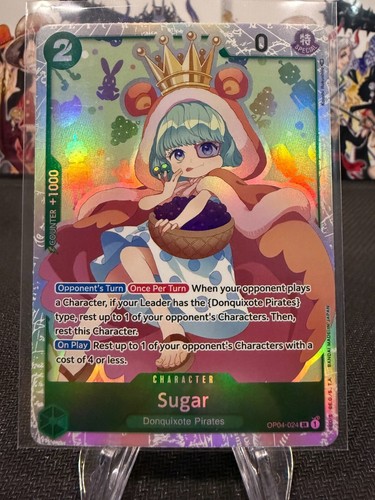 Sugar OP04-024 Kingdoms of Intrigue Foil ENGLISH