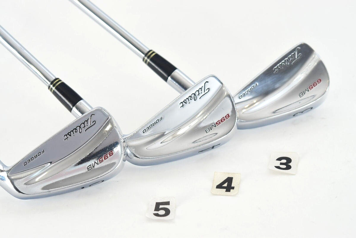 8pcs Titleist 695MB Forged 3-4-5-6-7-8-9-P PW RH Irons DG 8pcs Titleist 695MB Forged 3-4-5-6-7-8-9-P PW RH Irons DG