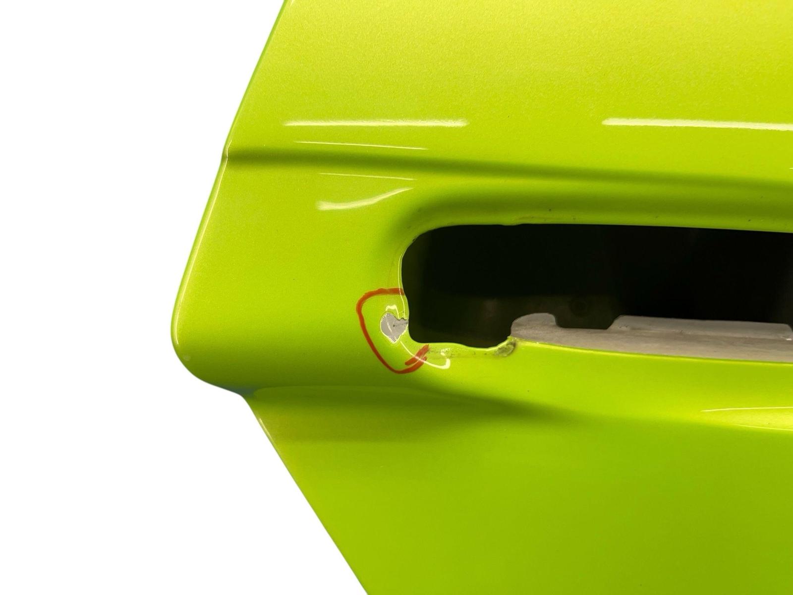 2003-2008 LAMBORGHINI GALLARDO FRONT RIGHT DOOR SHELL VERDE ITHACA (0077) *NOTE*