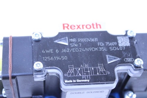 REXROTH Ventil 4WE6J62/EG24N9DK35LSO407 MNR R900245631 - Bild 4 von 5