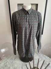 $875 Dolce & Gabbana Gold Men's Long-Sleeve French-Cuff Shirt Size 17/43