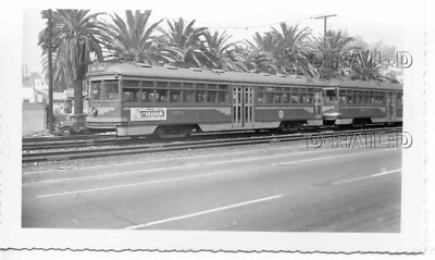 9D315 1951 RP PACIFIC ELECTRIC RAILWAY CAR #5174 STORED GLENDALE