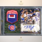 KRIS BRYANT 2016 Topps Series 2 100 Years at Wrigley Field Patch Auto 09/10 CUBS