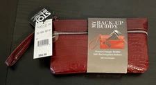 My Back-Up Buddy Phone-Charger and Scan Protected Liner Wristlet Bag Fashion NWT