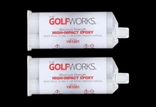 PACK OF 2 GolfWorks Maximum Strength High Impact Golf Club Assembly Epoxy
