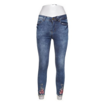 Miss Selen's, Jeans, Größe: 28, Blau/Rot/Grün, Baumwolle, Denim, Damen #zxi