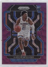 2021-22 Panini Prizm Purple Wave Prizm Aaron Wiggins #286 1s6