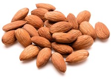 Dry Roasted Unsalted Almonds, Healthy Snacks, No Oil Added, in Resealable Bag...