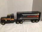 Vintage Tonka Black Hawk Big Rig Semi Truck & Trailer 25" Metal 1978 Working