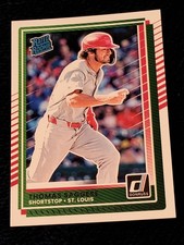 2025 Panini Donruss Baseball Rated Prospect - #30 Thomas Saggese (RC) - St Louis