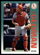 1992 FLEER RICH GEDMAN #577 ST. LOUIS CARDINALS 100