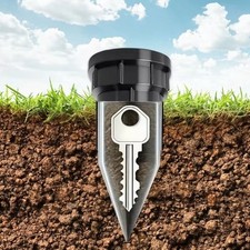 Plastic Key Storage Device Hide Key Box  For Outdoor Garden