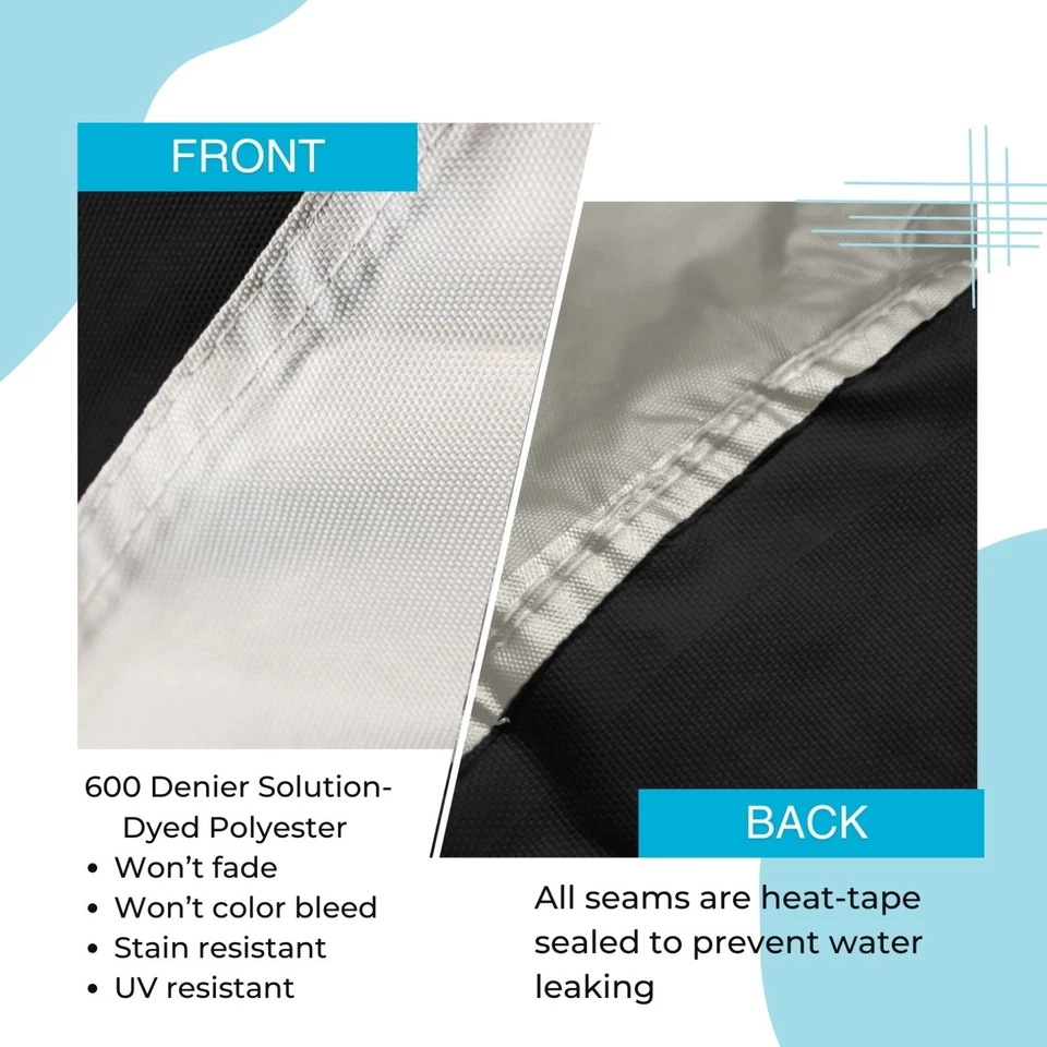 EliteShield Kawasaki 300 400 440 550 Jet Ski PWC cubierta impermeable remolcable Foto 4 de 4