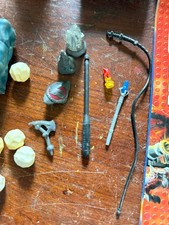 Mega Bloks Fire and Ice Dragons 9858 Replacement Parts NOT Complete READ