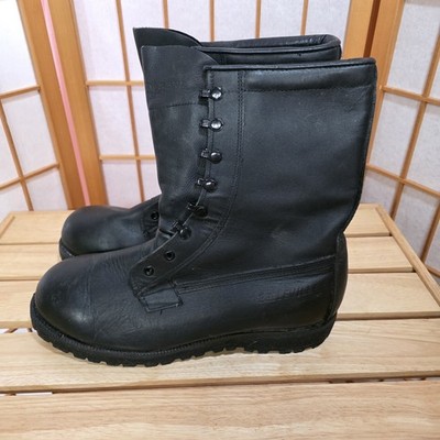 Belleville Boots Mens 10 Wide Gore-Tex Black Leather Combat Military 01-D-0320