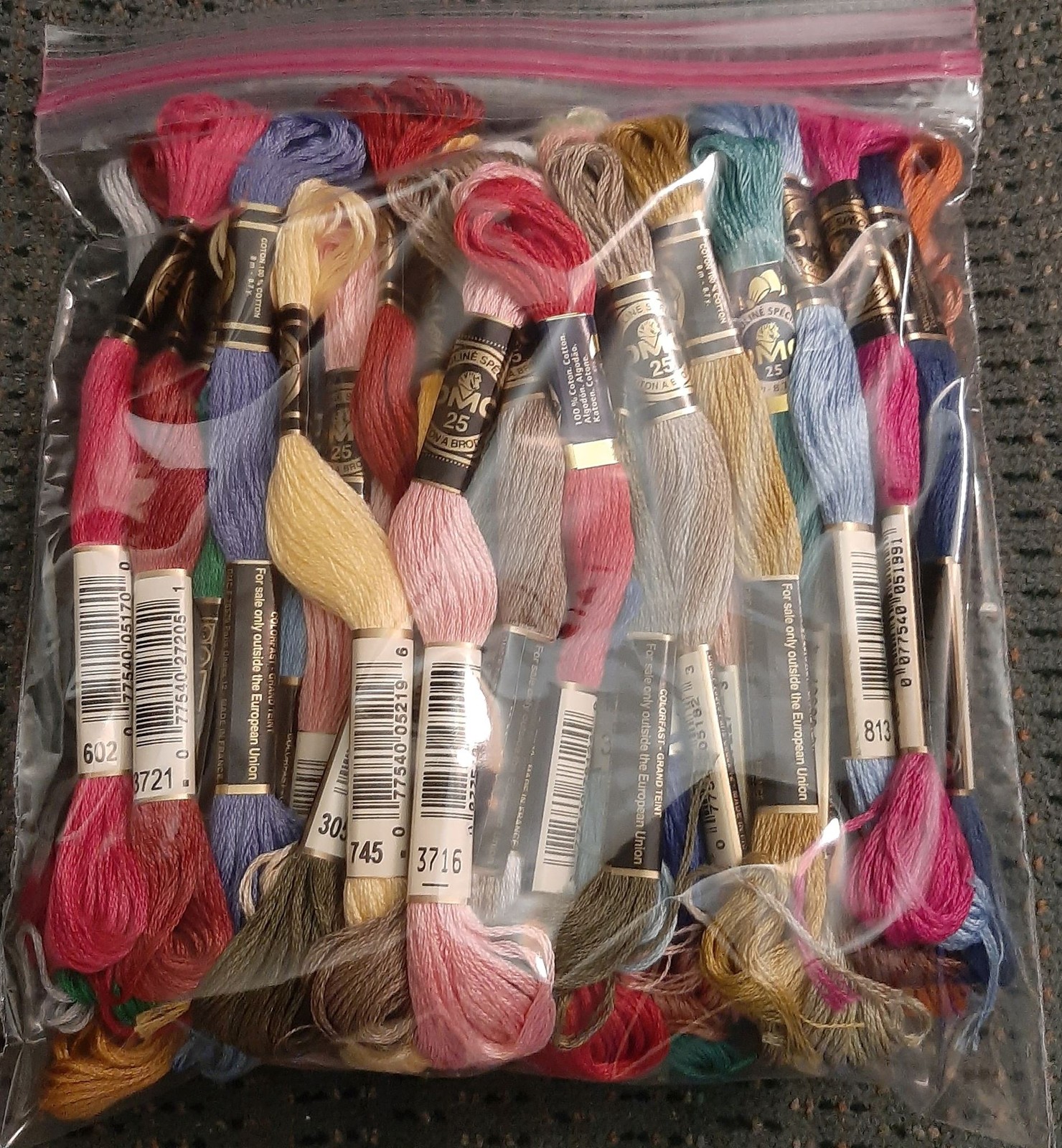 DMC Floss Grab bag of 50 Skeins