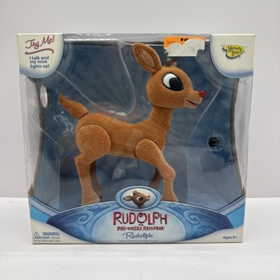 Rudolph Red Nosed Reindeer Deluxe Poseable Holiday Figure Memory Lane 2006