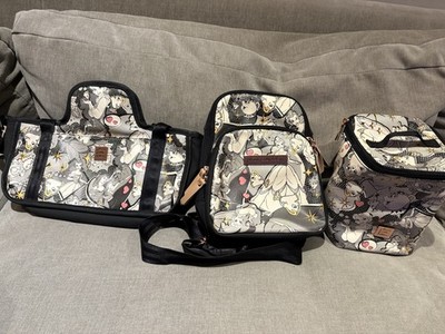 Disney Petunia Pickle Bottom Beauty and the Beast Pop Art 3-Piece Baby Bag Set