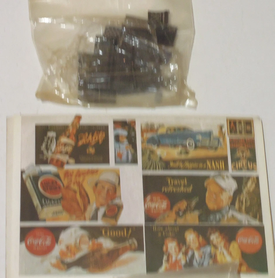 Lote chooch escala 5j424 HO kits de vallas publicitarias pista lateral paisaje metal madera plástico Foto 4 de 4