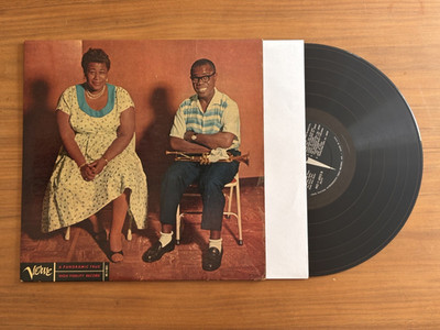 Ella Fitzgerald Louis Armstrong Ella and Louis Verve Vinyl LP MGV-4003 Jazz Mono