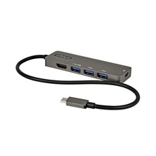 StarTech USB C Multiport Adapter - USB-C to HDMI 2.0b 4K 60Hz HDR10 , 100W Powe