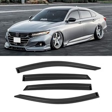 Rain Guards for 2018-2023 Honda Accord Sedan, Out-Channel Window Visor Shields