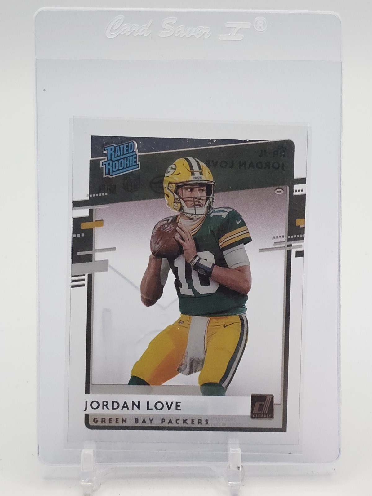 JORDAN LOVE 2020 CHRONICLES DONRUSS CLEARLY RATED ROOKIE #RR-JL Q7362