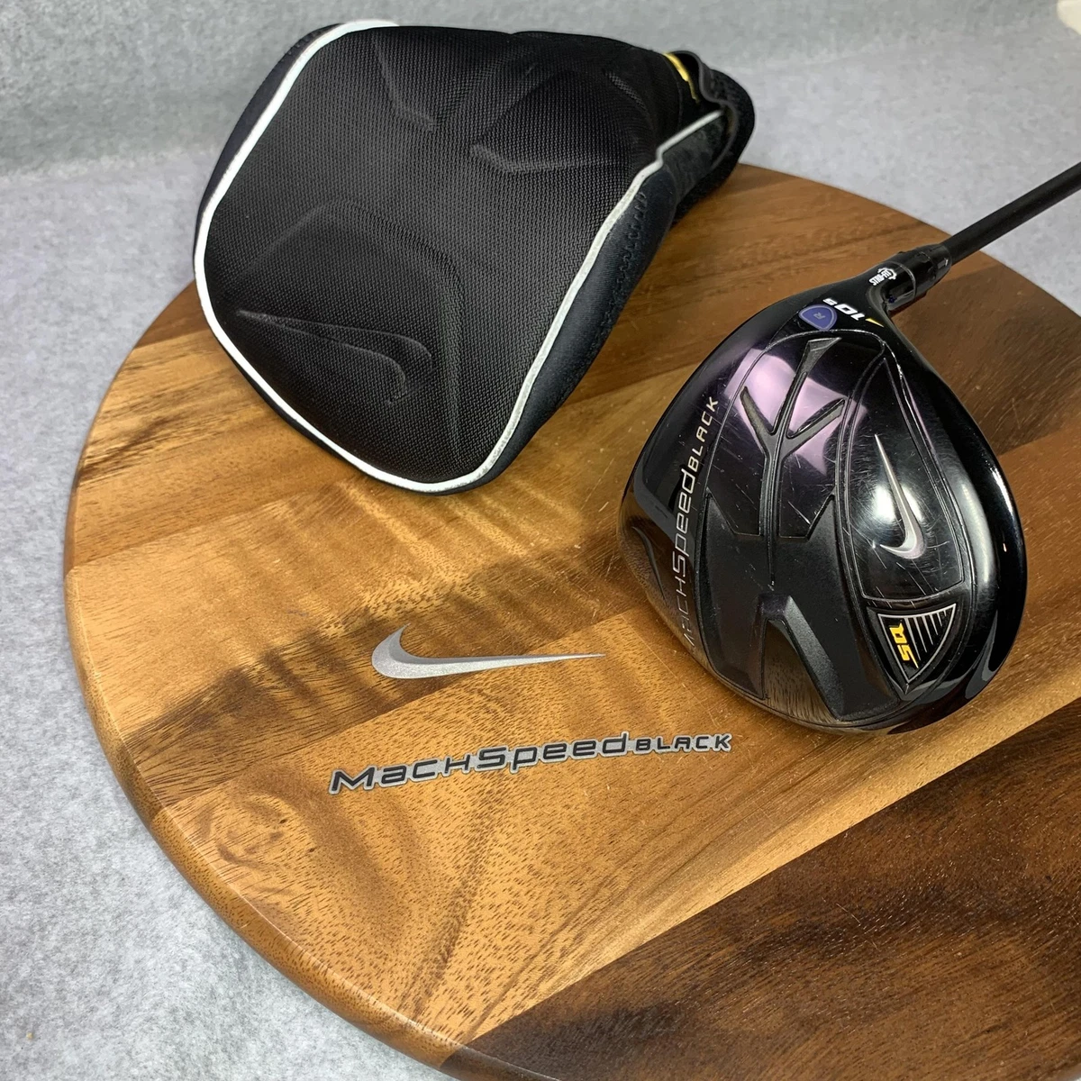 ナイキ Mach Speed BLACK ドライバー　極美品＆稀少 Nike SQ Machspeed Black STR8-FIT Driver 9.5 degree with Graphite