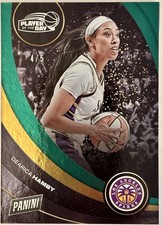 2025 Panini WNBA Player of the Day Basketball - Green /5 Fever - DEARICA HAMBY