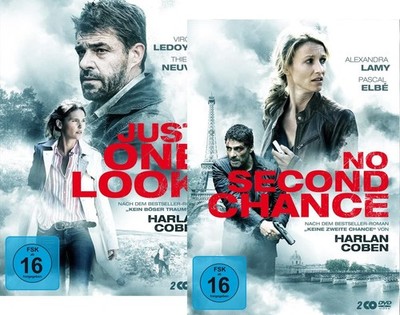 JUST ONE LOOK + NO SECOND CHANCE - Die kompletten Serien - DVD - NEU