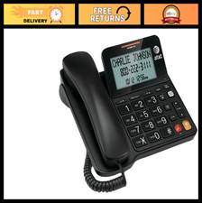 Corded Phone with Speakerphone, Extra-Large Buttons, Tilt Display, Caller ID, Vo