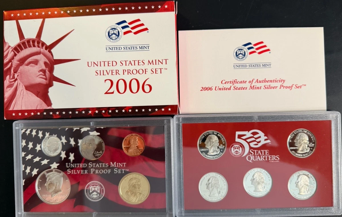 U.S. Mint Silver 2006 US Coin Proof Sets for sale | eBay