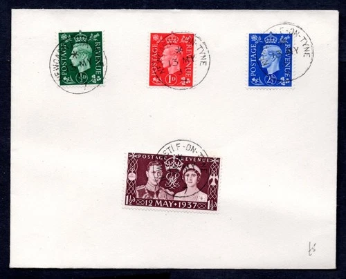 GB - 1937 KGVI Coronation & Definitives First Day Cover
