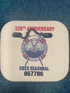 2023 Ocean City New Jersey NJ Seasonal Beach Badge Tag