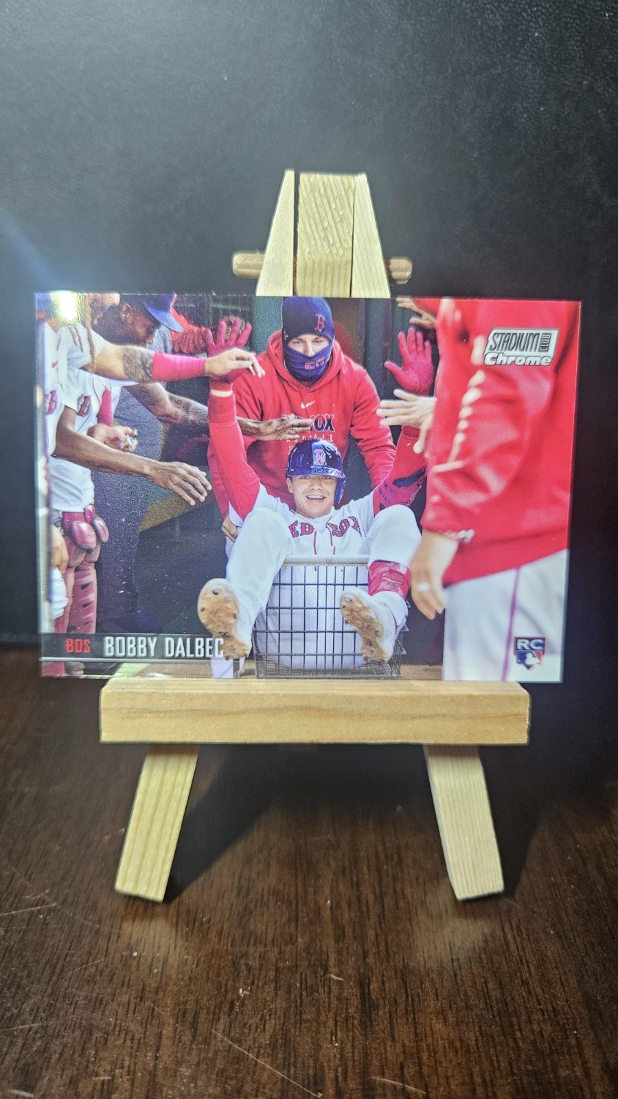 2021 Stadium Club Chrome Variation Image Bobby Dalbec RC Boston Red Sox #125