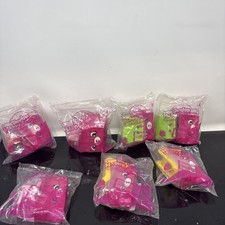 Shopkins Lot of 7 McDonald's Happy Meal Toys New