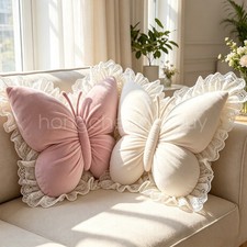 Butterfly-Shaped Throw Pillows Decorative Cushion With Beautiful Design Decor AA