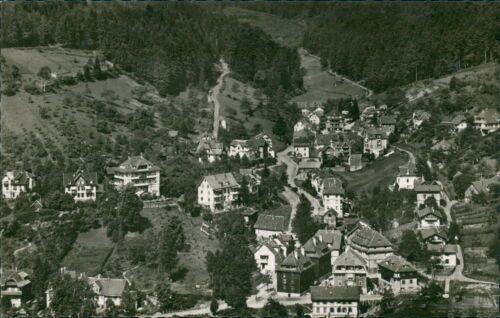 Ansichtskarte Wildbad im Schwarzwald Teilansicht  (Nr.9006)