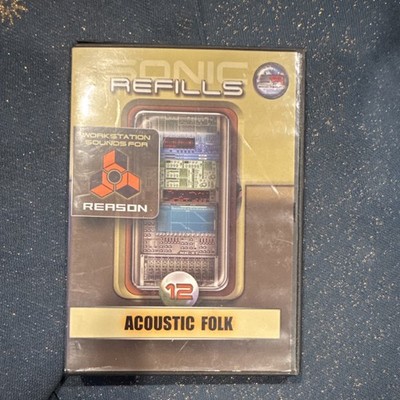 Sonic Reality Loops & Samples Sonic Refills Vol. 12 Acoustic Folk CD Windows Mac