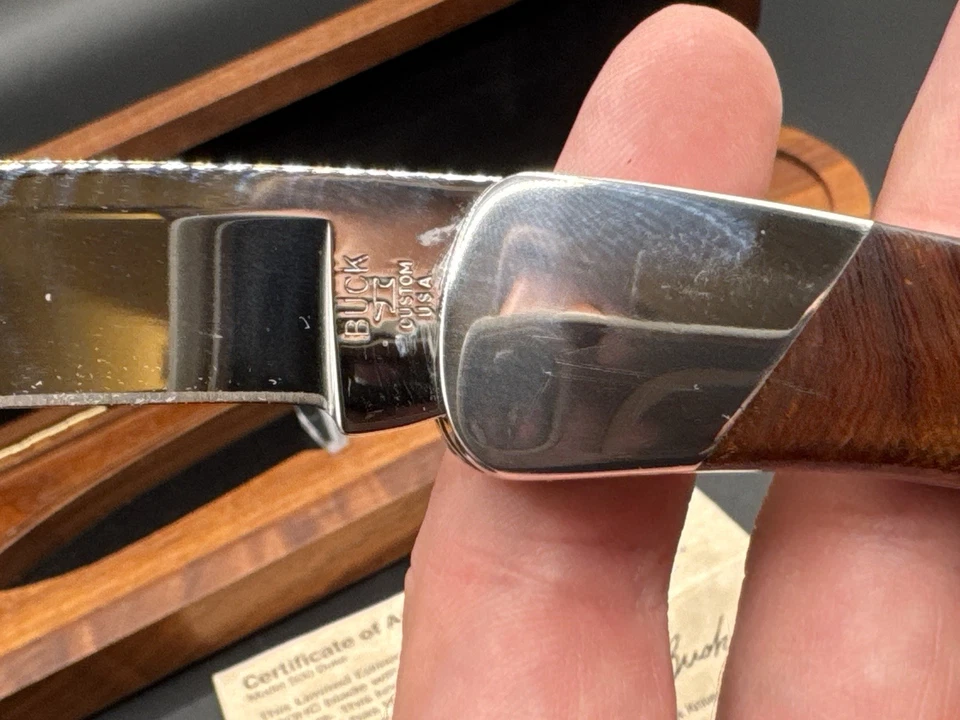 Buck Model 500 Duke Folding Knife In Presentation Box Mint In Box - Image 4 of 4