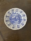 Alfred Meakin 1972 Blue Zodiac Calendar Plate God Bless Our House England — photo 1