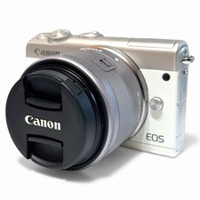 Canon EOS M100 24.2MP Digital Camera - White (Kit w/ EF-M IS STM