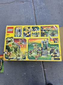 LEGO Dino 5887 Dino Defense HQ EMPTY BOX + Instruction Manual ONLY