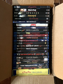 Horror & Sci fi 4k/Blu Ray Lot