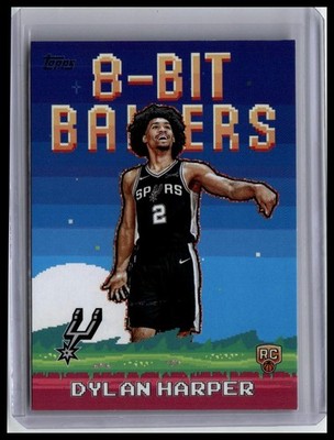 2025-26 Topps #8B-32 Dylan Harper 8-Bit Ballers